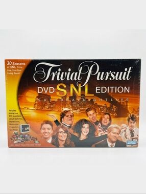 Brand New Trivial Pursuit DVD Board Game SNL Edition Sealed Saturday Night Live
